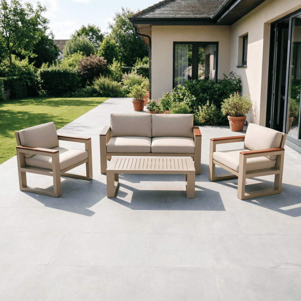 Деревянный дом и стол Медисон WOOD